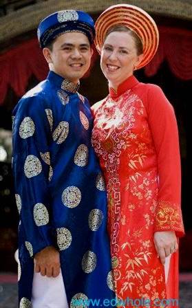 vietnamese traditional wedding dress