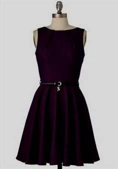 violet casual dress