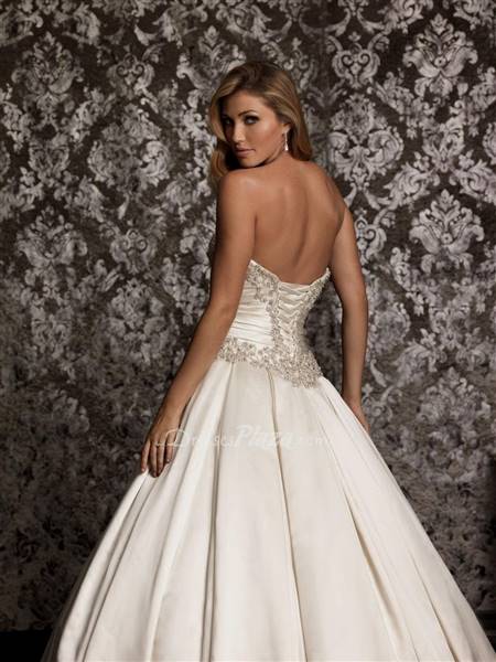 wedding dresses ball gown corset