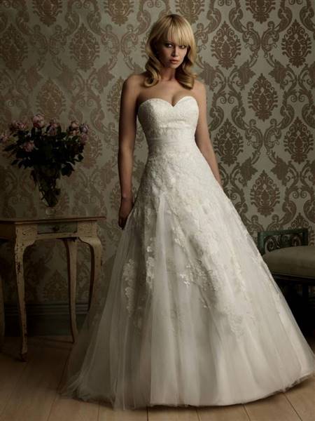 wedding dresses sweetheart neckline ball gown lace