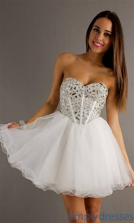 white dresses for homecoming