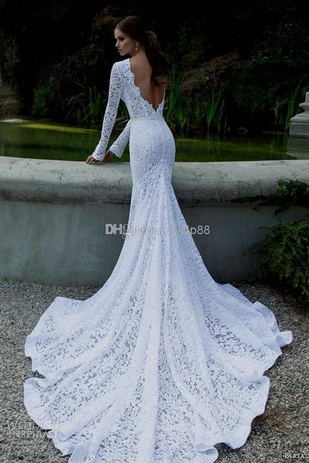 white prom dresses with lace sleeves
