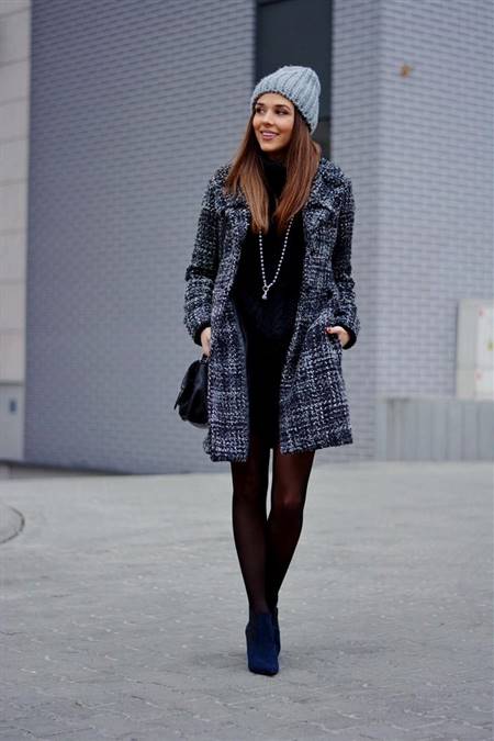 winter dresses with boots