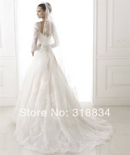 women’s wedding dresses with sleeves