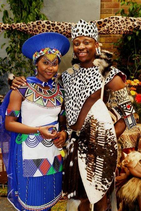 zulu african traditional wedding dress
