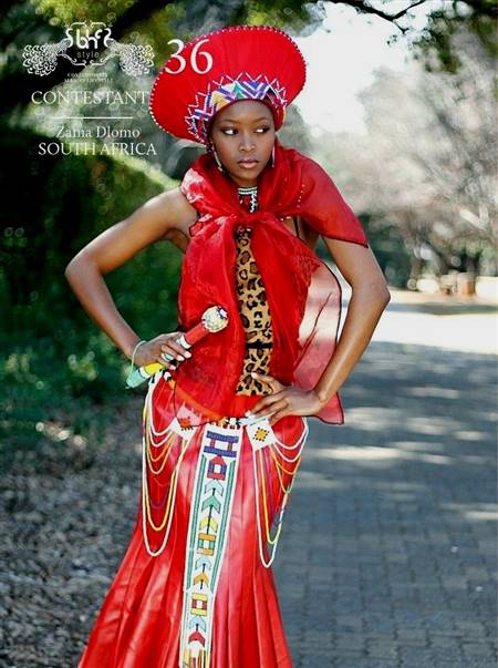 zulu traditional wedding dresses
