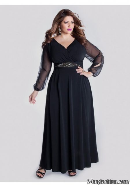 Black evening dresses plus size review