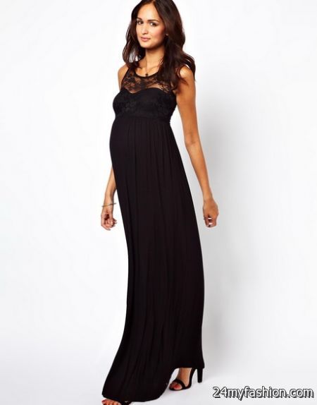 Black maternity maxi dresses review