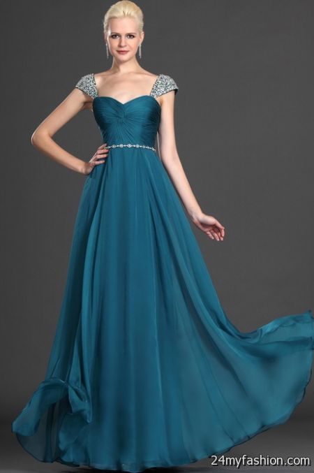 Blue evening gowns review