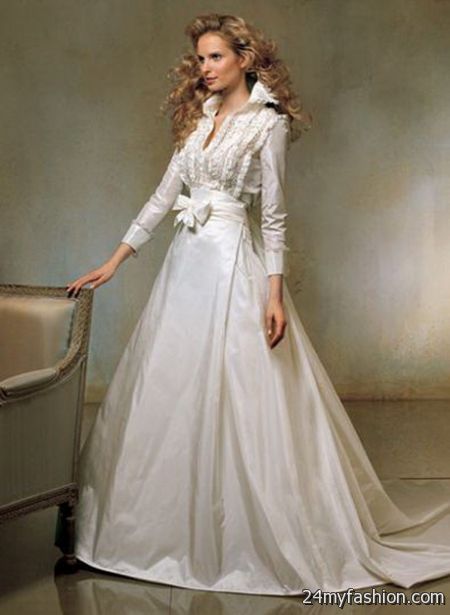Bridal dress with sleeves review