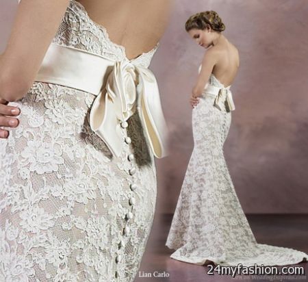 Bridal lace dresses