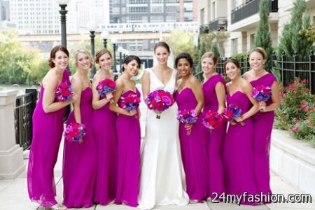 Bride and bridesmaid dresses review