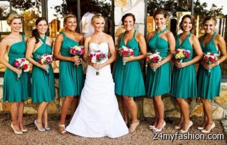 Bridesmaid dresses different styles same color review
