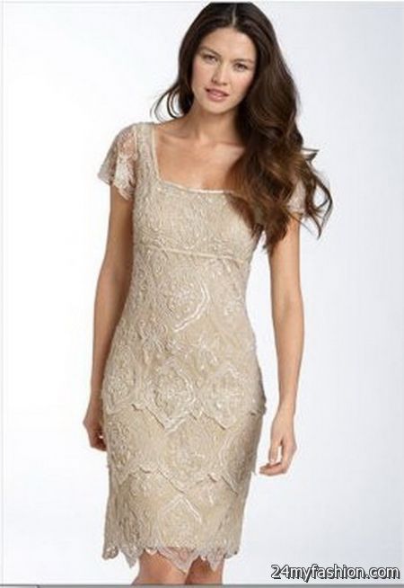 Champagne colored cocktail dresses