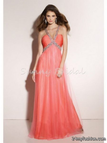 Coral evening dresses review