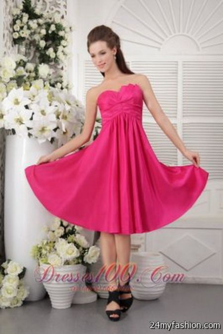 Dark pink bridesmaid dresses review