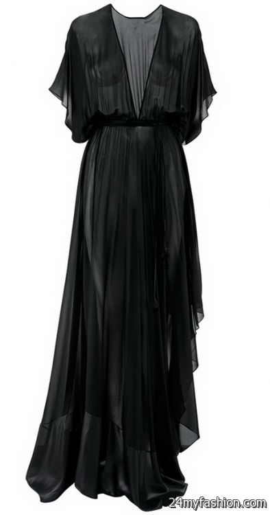 Flowy black dress review