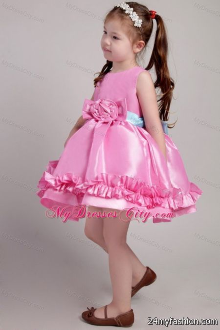 Girls pink party dresses review