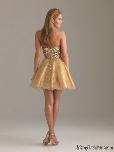 Glitter homecoming dresses