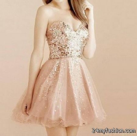 Glitter homecoming dresses