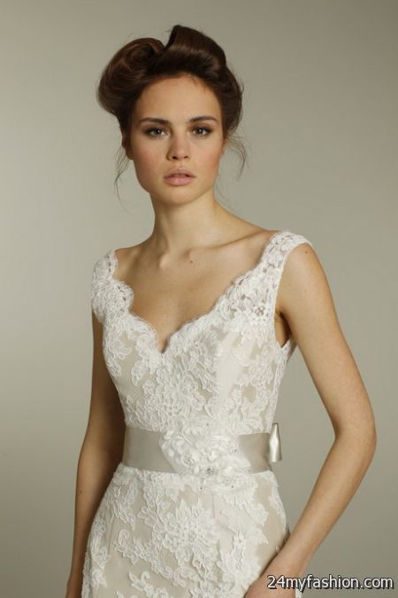 Ivory lace wedding dresses review