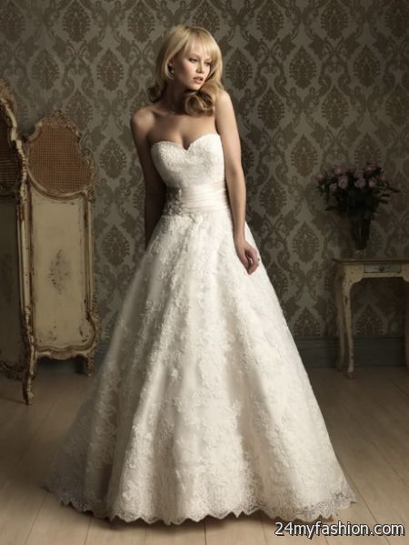 Ivory lace wedding dresses review
