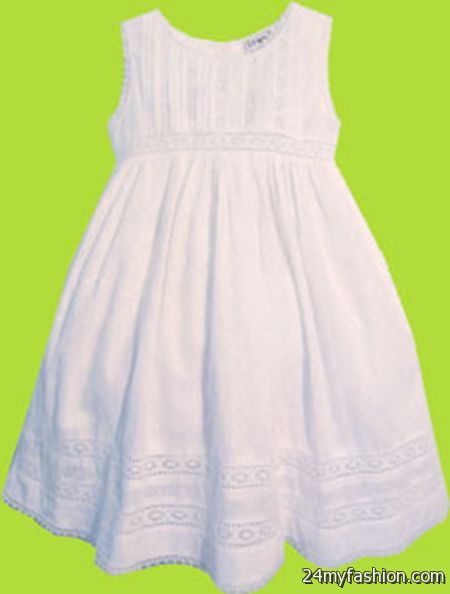 Kids white dress review