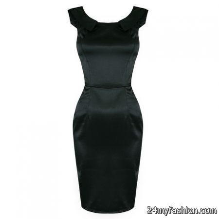 Ladies black dress review