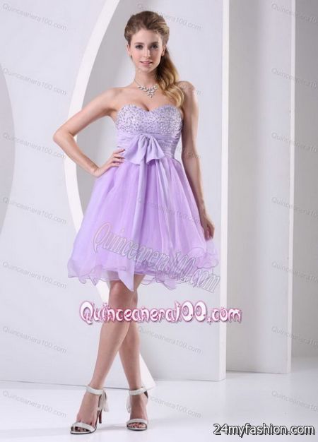 Lavender party dresses