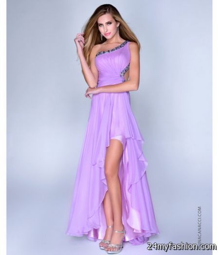 Lavender party dresses