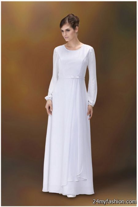 Lds temple wedding dresses review