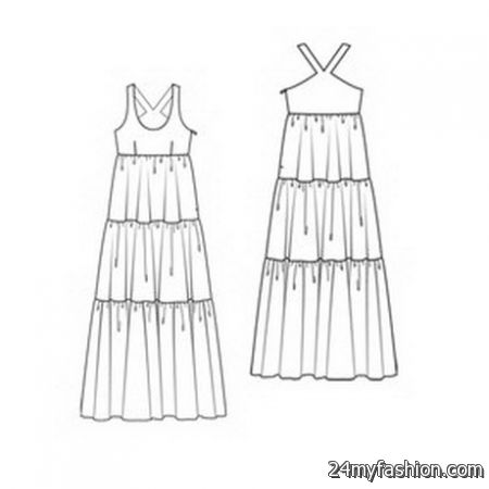 Maxi dress sewing patterns review