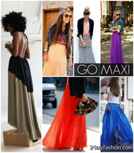 Maxi dresses trend review