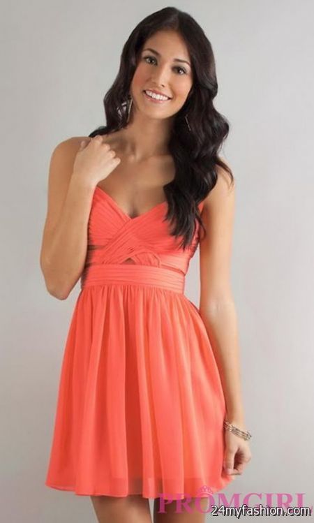 Orange semi formal dresses review