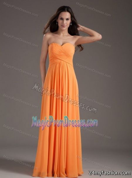 Orange semi formal dresses review