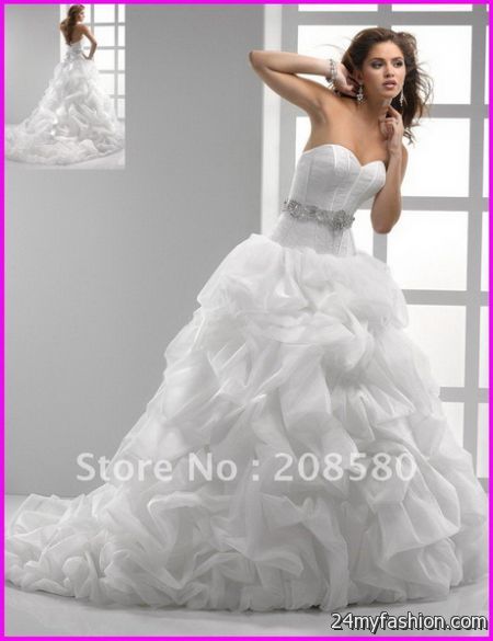 Organza bridal gowns review