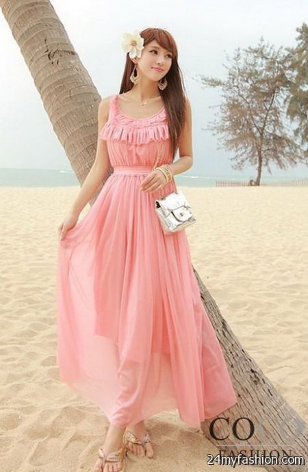 Pink summer dress review