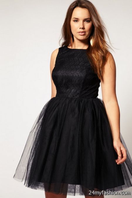 Plus size black party dresses review