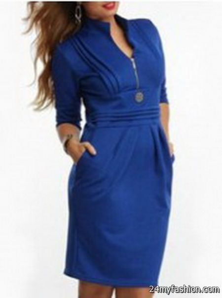Plus size dresses with pockets