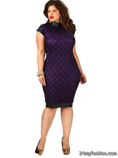 Plus size purple dresses review