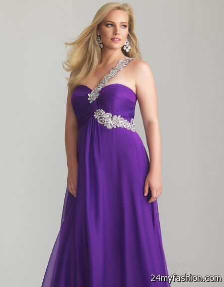 Plus size purple dresses review
