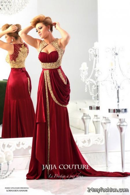 Red and gold dresses review