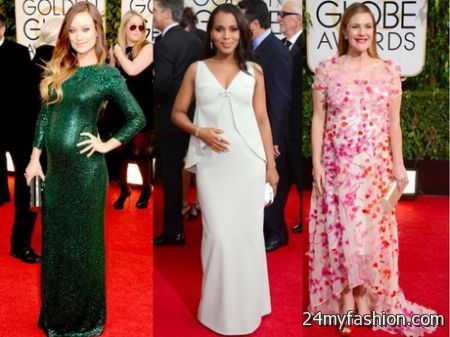 Red carpet maternity dresses review