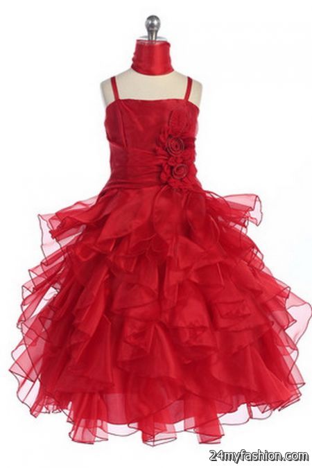 Red dress for girls review
