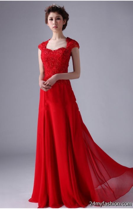 Red dresses prom review