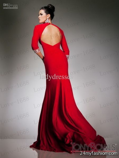 Red fitted dresses review