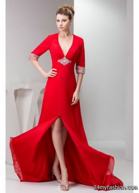 Red occasion dress review