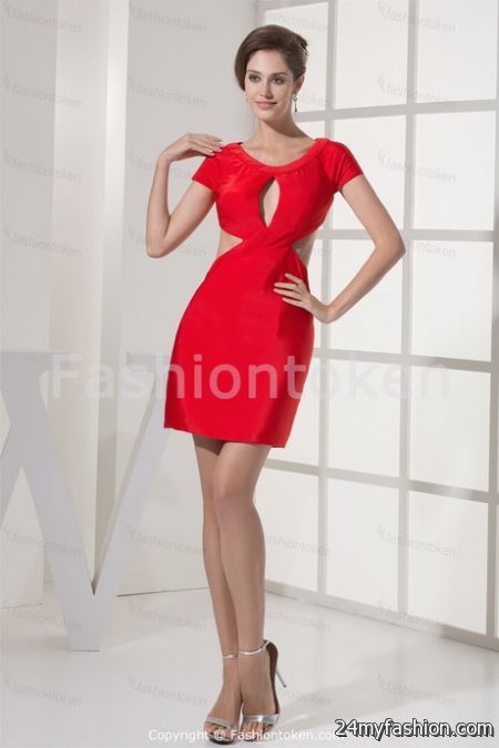 Red occasion dress review