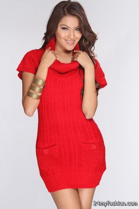 Red sweater dresses review