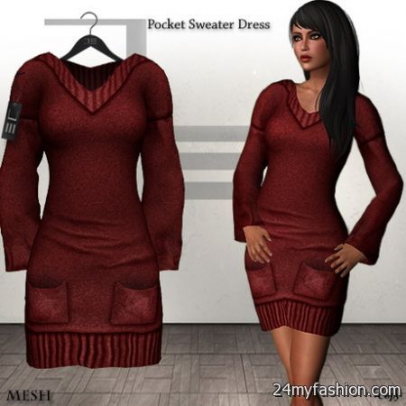 Red sweater dresses review